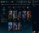 Platinum Account on EU West with 48 Champions and 4 Skins