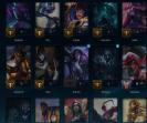 Level 87 EU West Account with 65 Champions and 12 Skins
