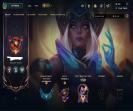Platinum Level 127 Account with 58 Champions and 62 Skins