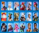 Diverse Collection of 95 Unique Skins for PC Battle Royale 🎭🖥