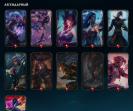 Platinum Level 127 Account with 58 Champions and 62 Skins