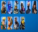 Diverse Fortnite Collection with 34 Unique Skins 🎭🖥