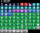 Diverse Collection of 91 Unique Skins for Battle Royale on PC