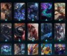 Platinum Level 127 Account with 58 Champions and 62 Skins