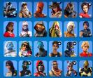 Diverse Fortnite Collection with 76 Unique Skins 🎭🖥