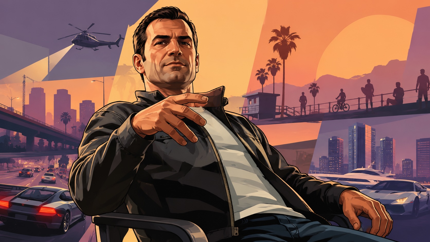 GTA V запустили на модифицированной Switch OLED