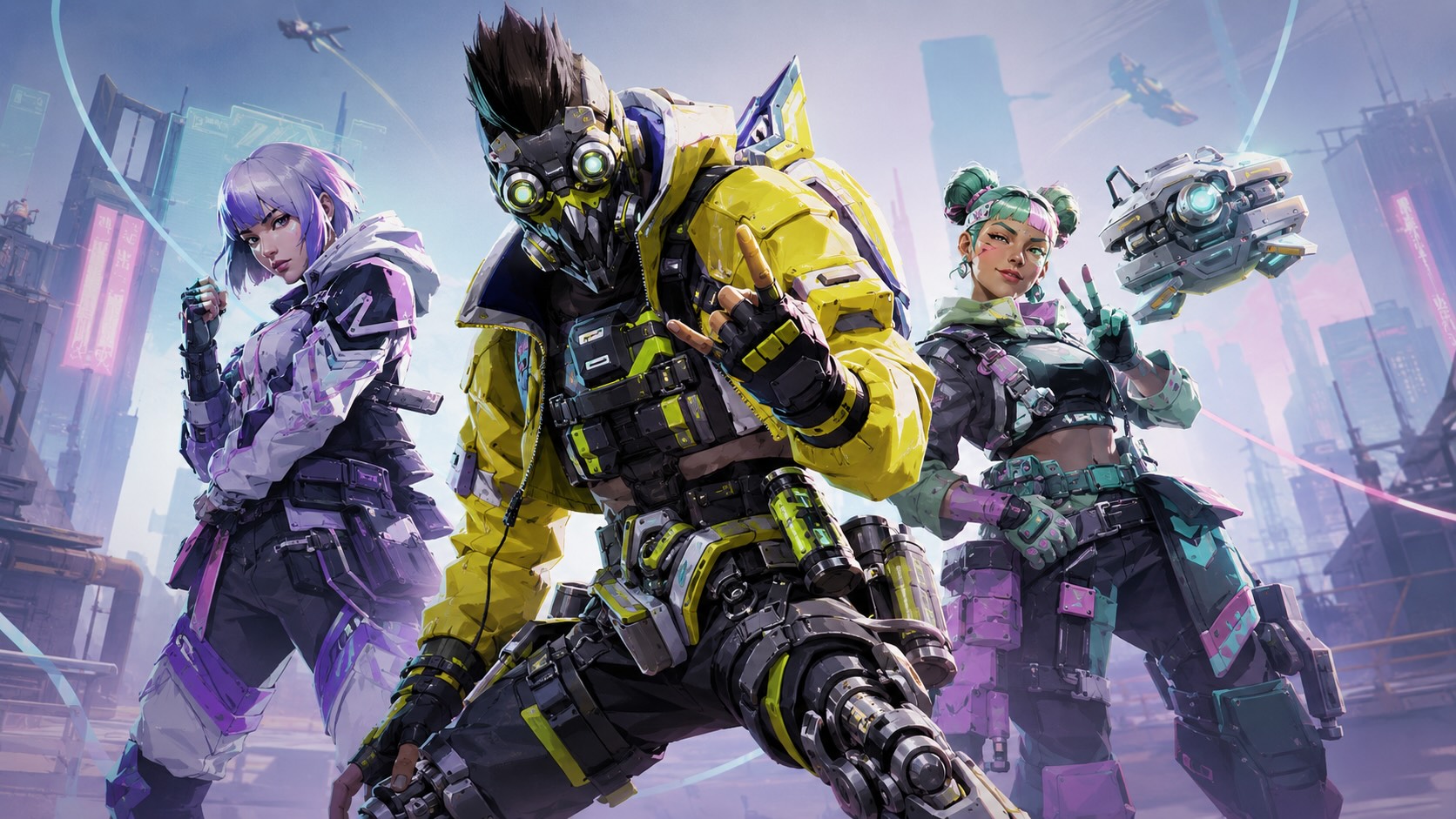 Apex Legends получит скины из Cyberpunk: Edgerunners