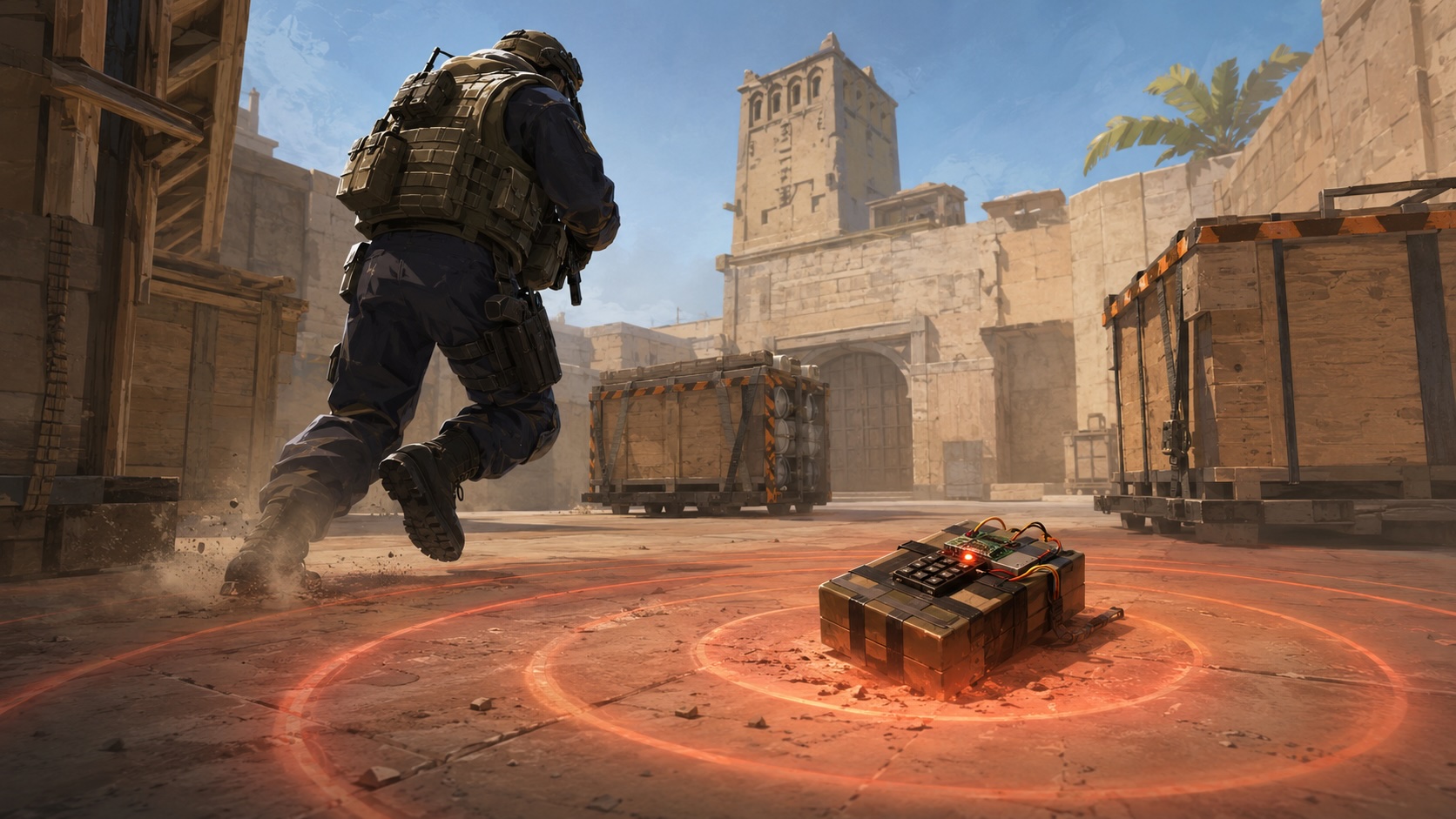 Valve изменила в CS2 индикатор урона C4 - news.goranked