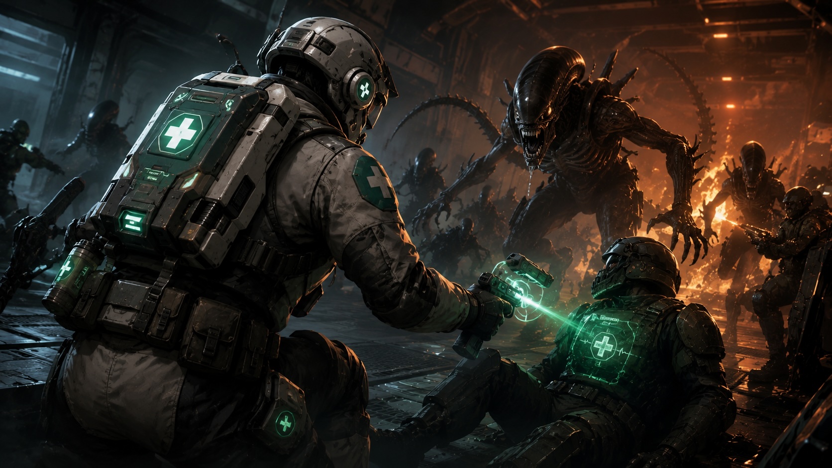 Трейлер Aliens: Fireteam Elite 2 показал класс «Медик»