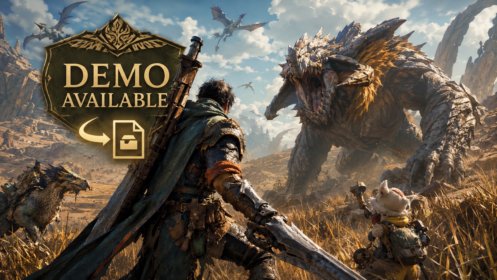 Capcom выпустила демо Monster Hunter Wilds — перенос сохранений