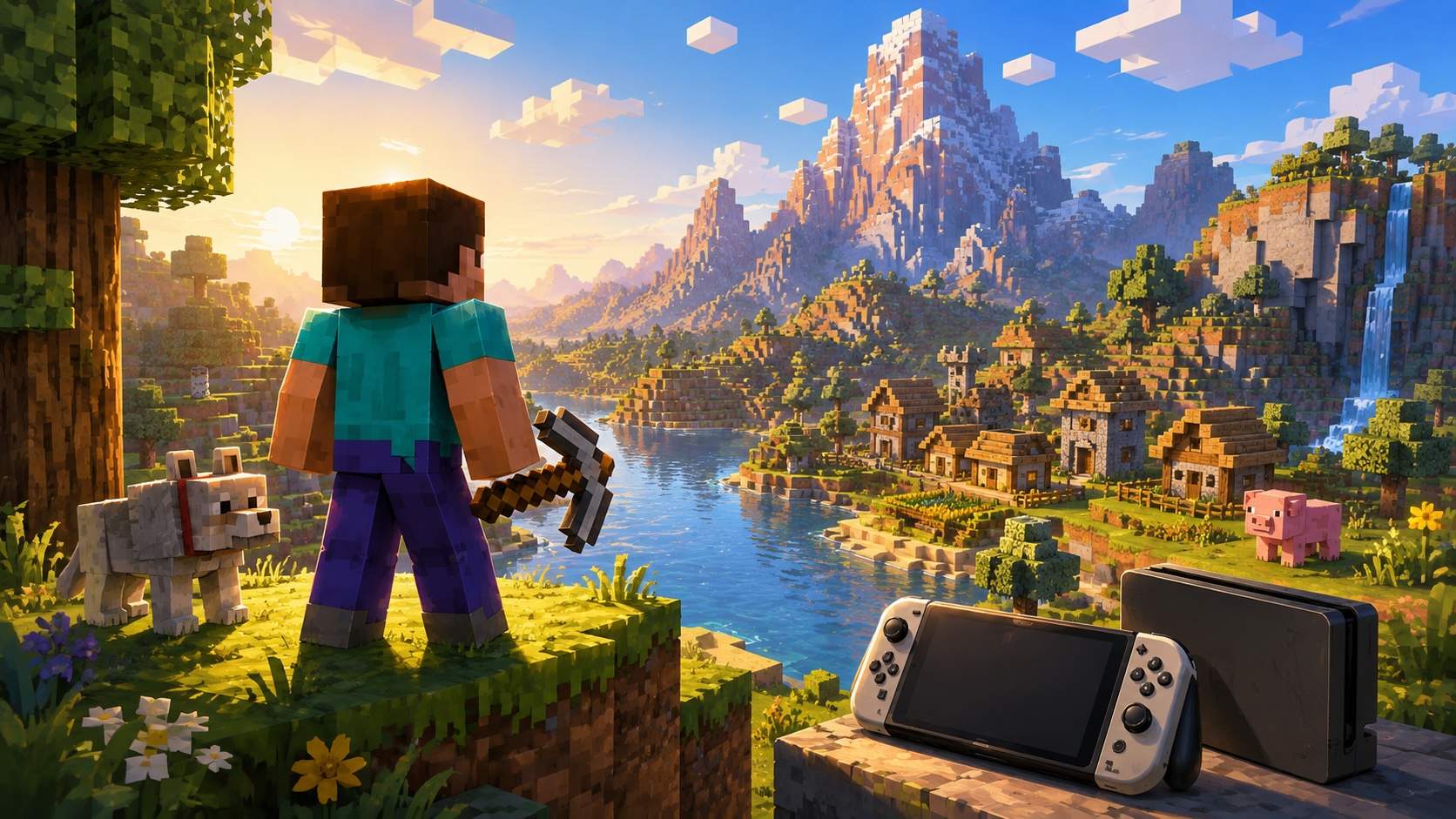 Minecraft для Switch 2 выйдет 27 октября с новой графикой