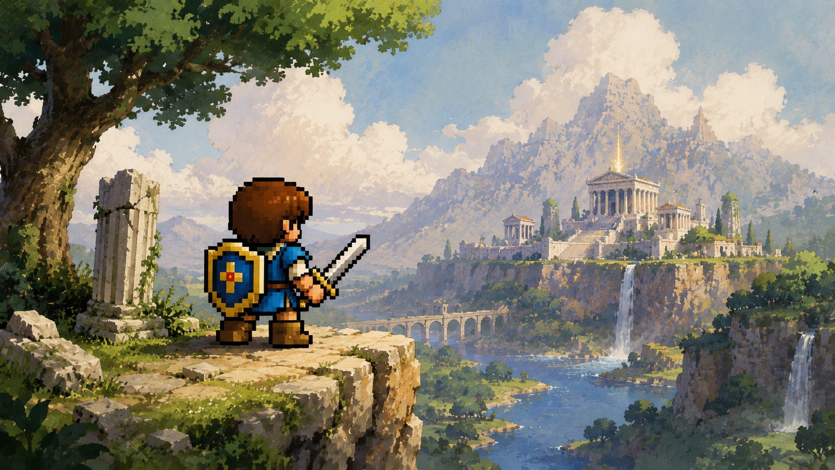 Культовый клон Zelda II вернётся на PC — ремейк от создателей