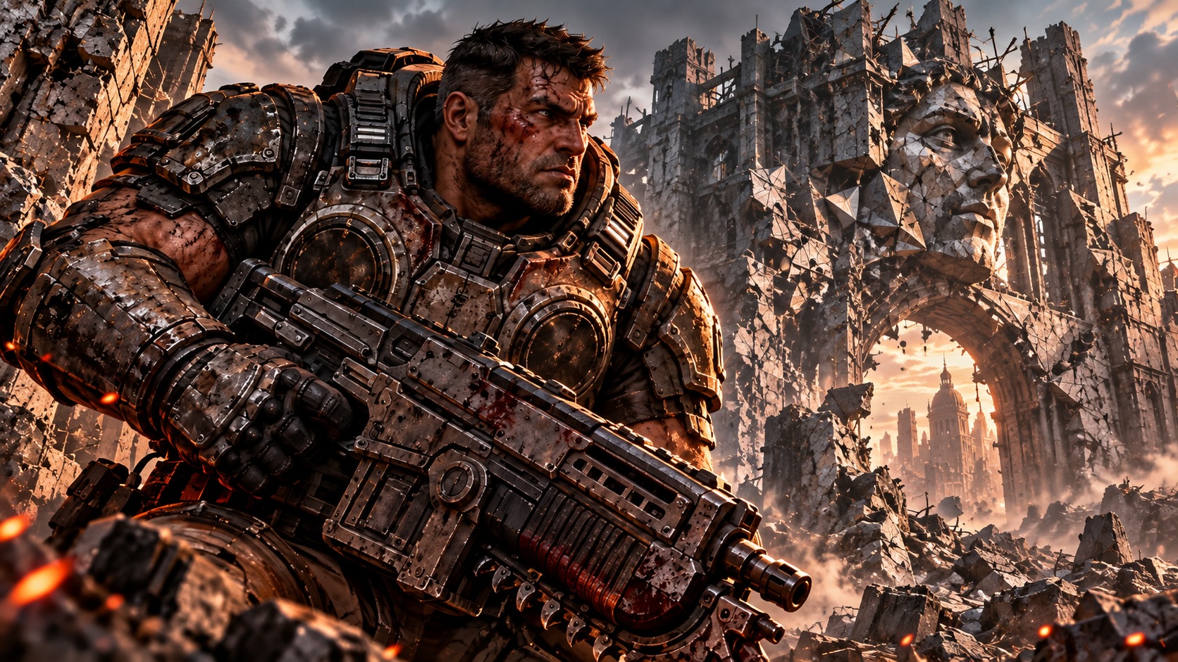 Gears of War: E-Day — первая игра с Nanite и RTX Mega Geometry