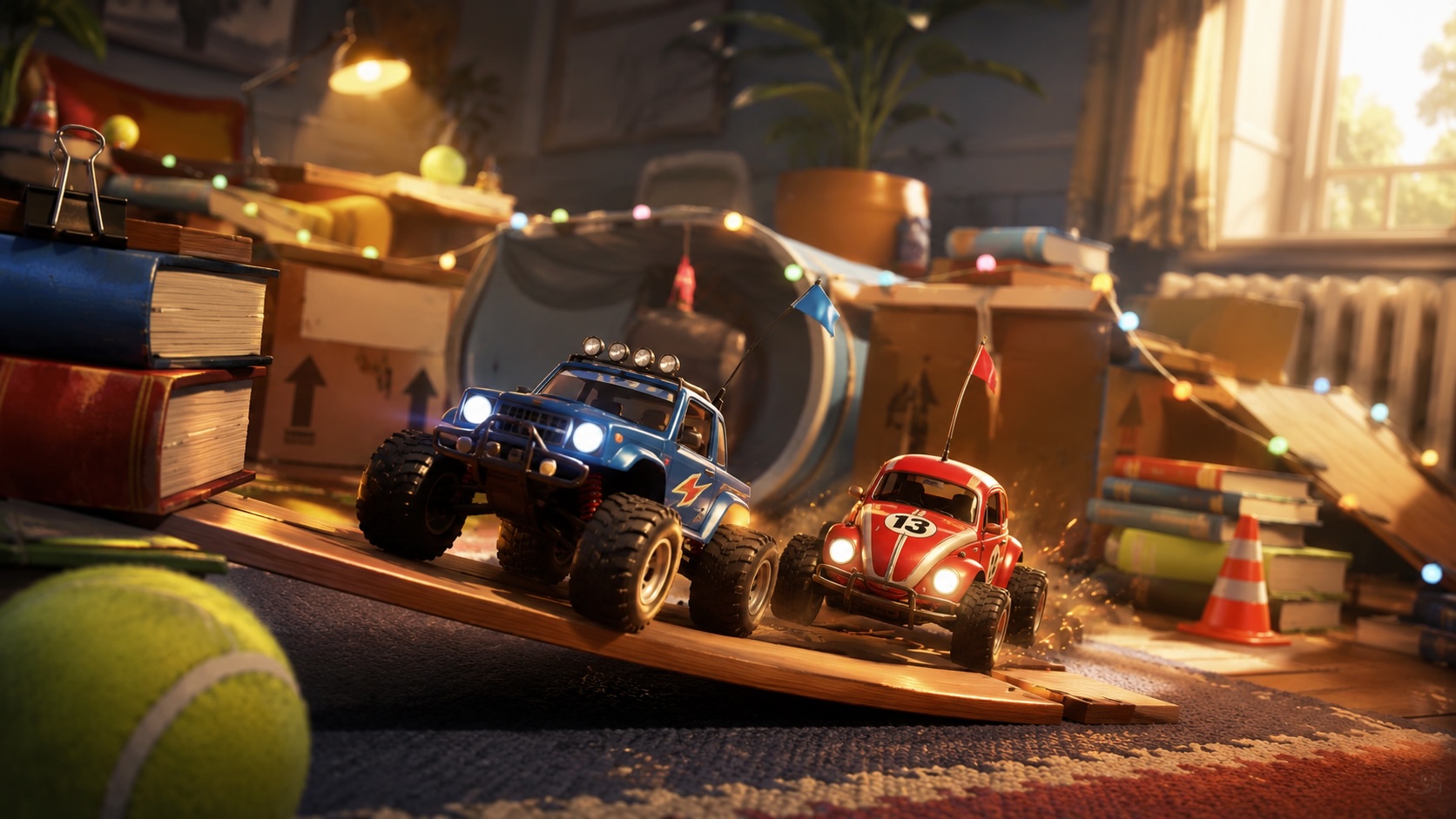WheelMates — кооператив с RC‑машинками: играть можно вдвоём