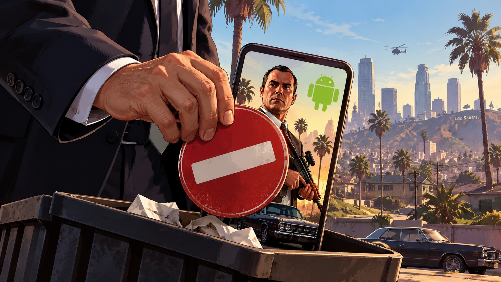 Take-Two добилась закрытия нативного порта GTA V на Android