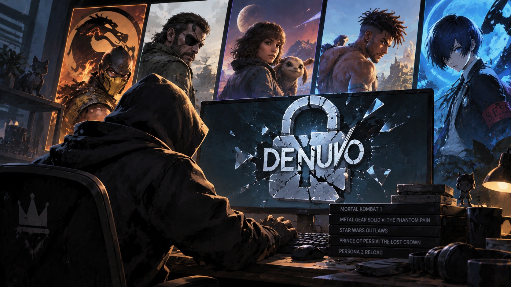 Взломщик за сутки снял защиту Denuvo с пяти игр