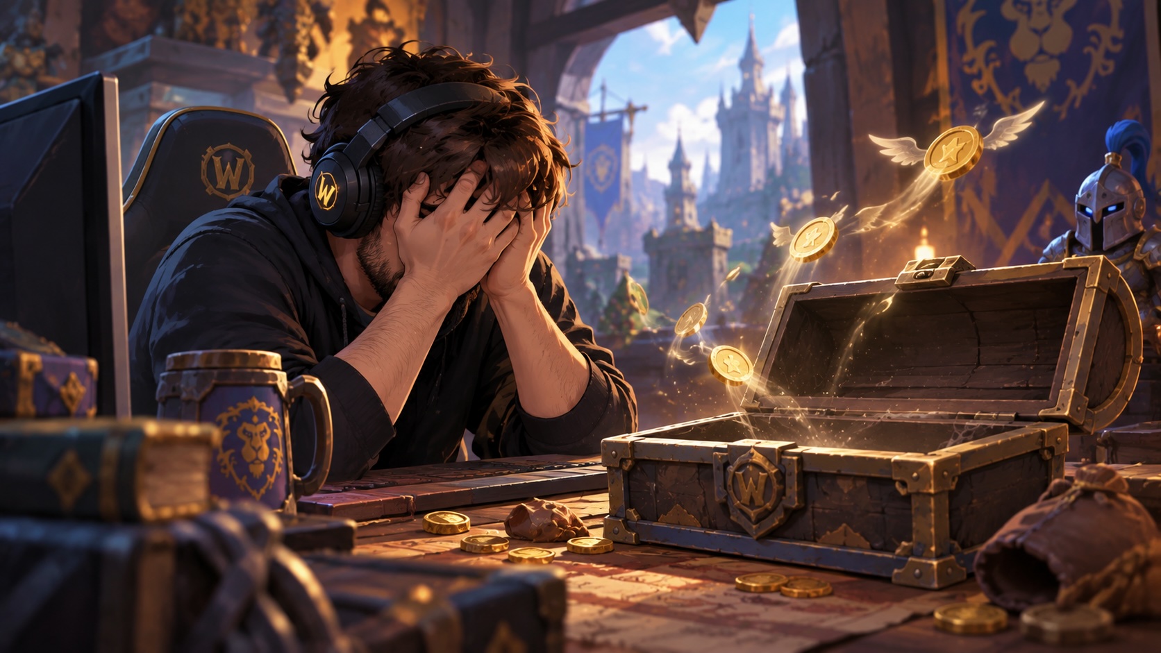 Blizzard изъяла почти всё золото у стримера Ziqo