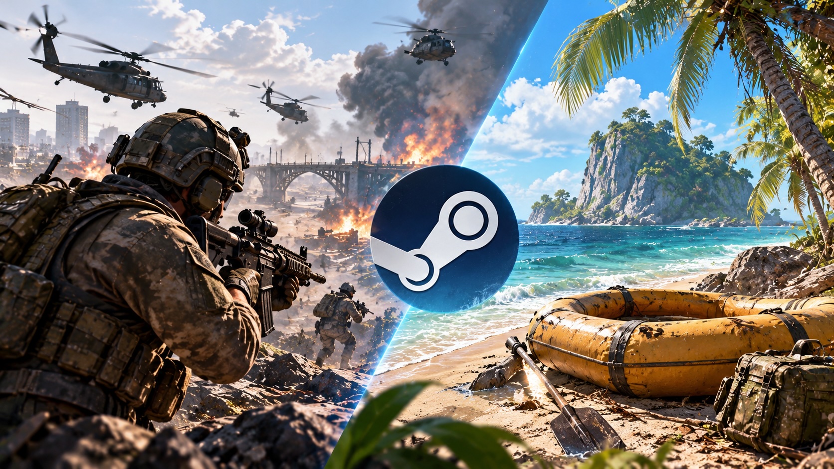 В Steam бесплатно доступны Battlefield 6 и Stranded Deep