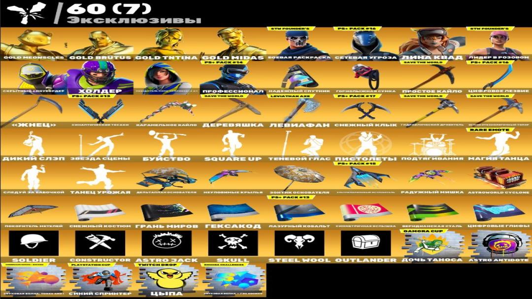 Большой выбор скинов в Battle Royale на ПК — 279 уникальных образов