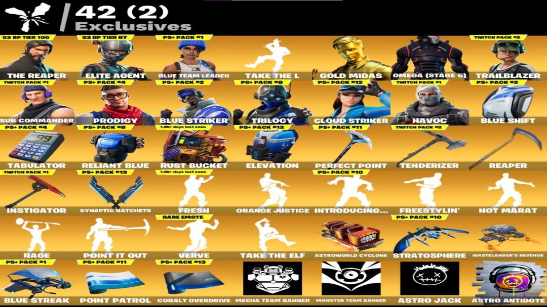 164 уникальных скина для Battle Royale на PC 🎭🖥