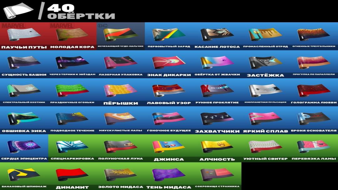 47 уникальных скинов для Battle Royale на ПК 🎭🖥