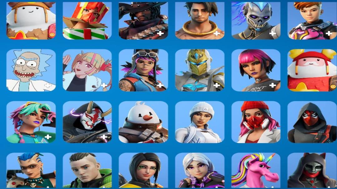 132 уникальных скина для Battle Royale на PC! 🎭🖥