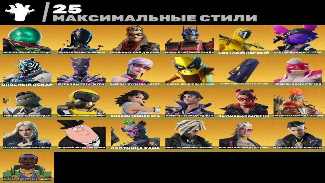 Уникальный набор из 64 скинов для Battle Royale на ПК! 🎭🖥