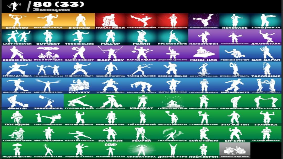 Уникальный набор из 119 скинов для Battle Royale на ПК