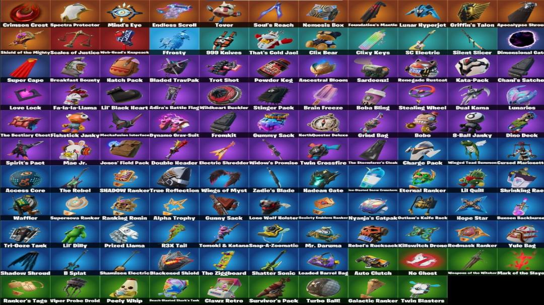 Разнообразие контента: 63 уникальных скина для Battle Royale на ПК