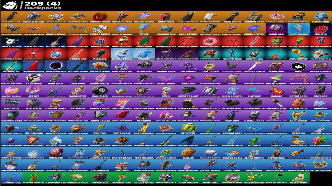 Аккаунт Fortnite: 143 скина, PC, в наличии, 0 осталось до оплаты