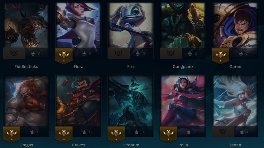 Уникальный аккаунт League of Legends на NA: 30 уровень, 50 чемпионов