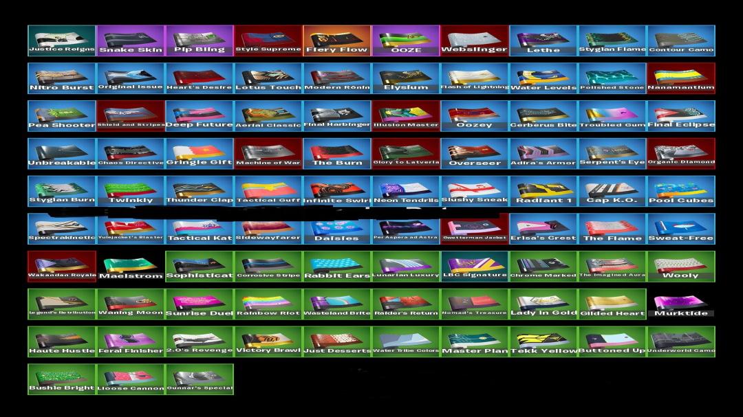Уникальный аккаунт с 73 скинами для Battle Royale на ПК