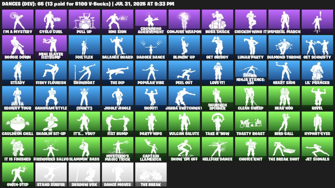 Уникальный аккаунт Fortnite с 70 скинами на ПК 🎭🖥