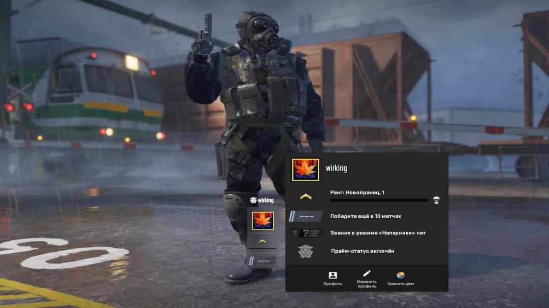 Prime аккаунт с FACEIT ELO 1000 и регистрацией
