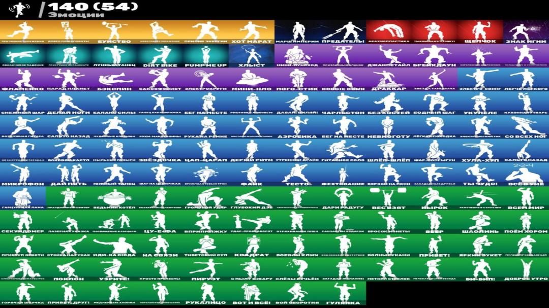 Большой выбор скинов для Battle Royale на ПК: 158 штук 🎭🖥