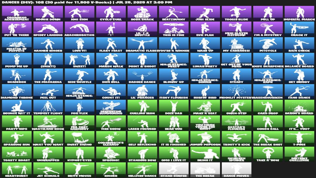 94 уникальных скина для Battle Royale на PC 🎭🖥