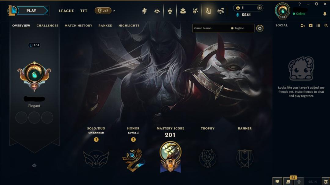 🎮 Аккаунт League of Legends | Уровень 104 | 51 чемпион | 11 скинов | Unranked 🛡