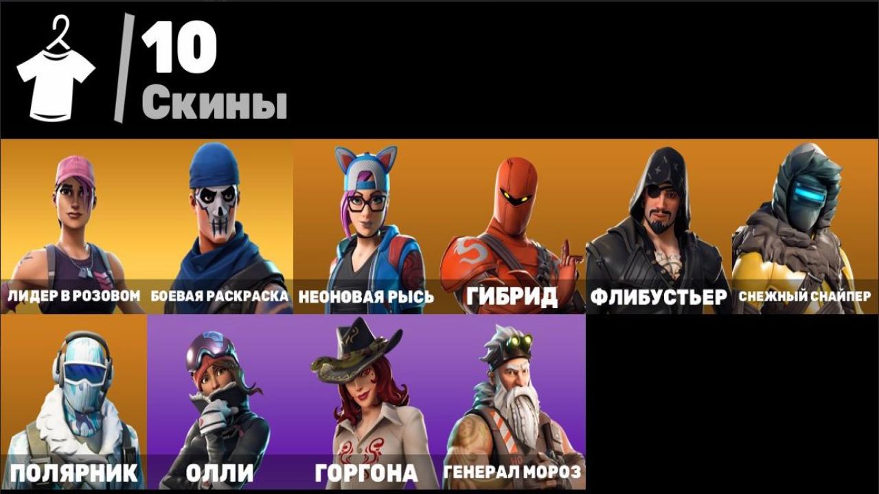 Уникальный набор скинов для Battle Royale на PC