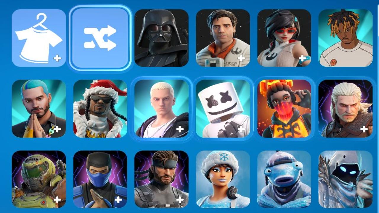 231 уникальный скин для Battle Royale на ПК 🎭🖥