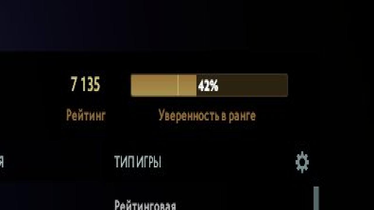 Аккаунт с рейтингом 6983 и 1081 часом игры