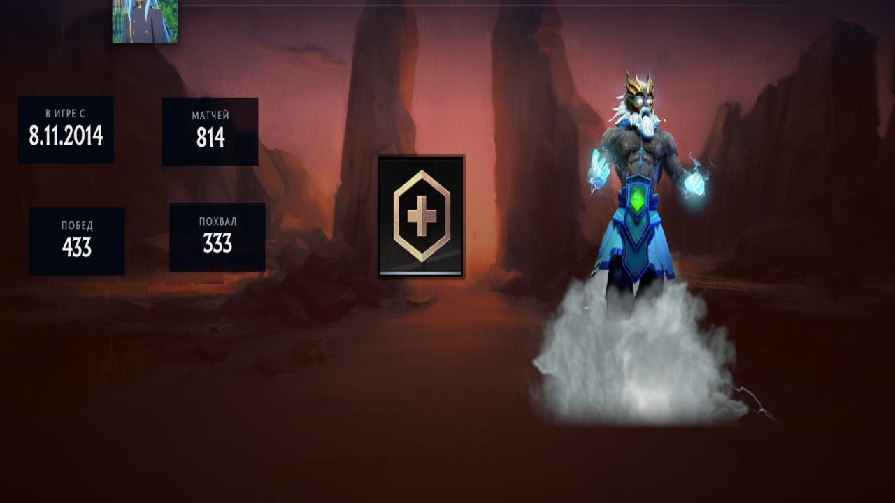 Сильный аккаунт Dota 2 с рейтингом 1700 и 1400 часов игры