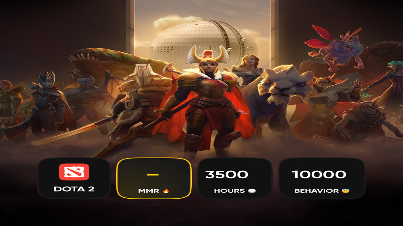 Рейтинг 10000 и 3500 часов игры в Dota 2