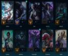 Игровой профиль на EU West: 132 уровень, 114 чемпионов, 42 скина
