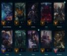 Игровой профиль на EU West: 132 уровень, 114 чемпионов, 42 скина