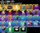 🎮 Продажа аккаунта Fortnite PC: 204 скина, 1 шт. в наличии! 🛡