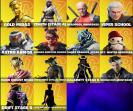 Разнообразие скинов для PC в Battle Royale – 62 уникальных образа!