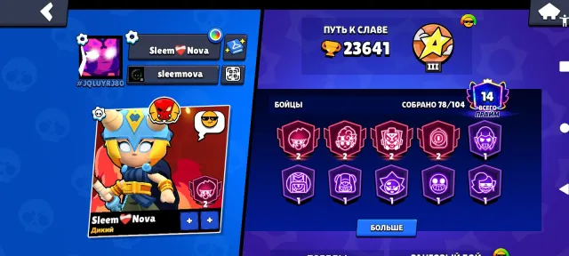 🖐️Hi! I'm selling a Brawl Stars and Clash Royale account; they are linked to the same email address.