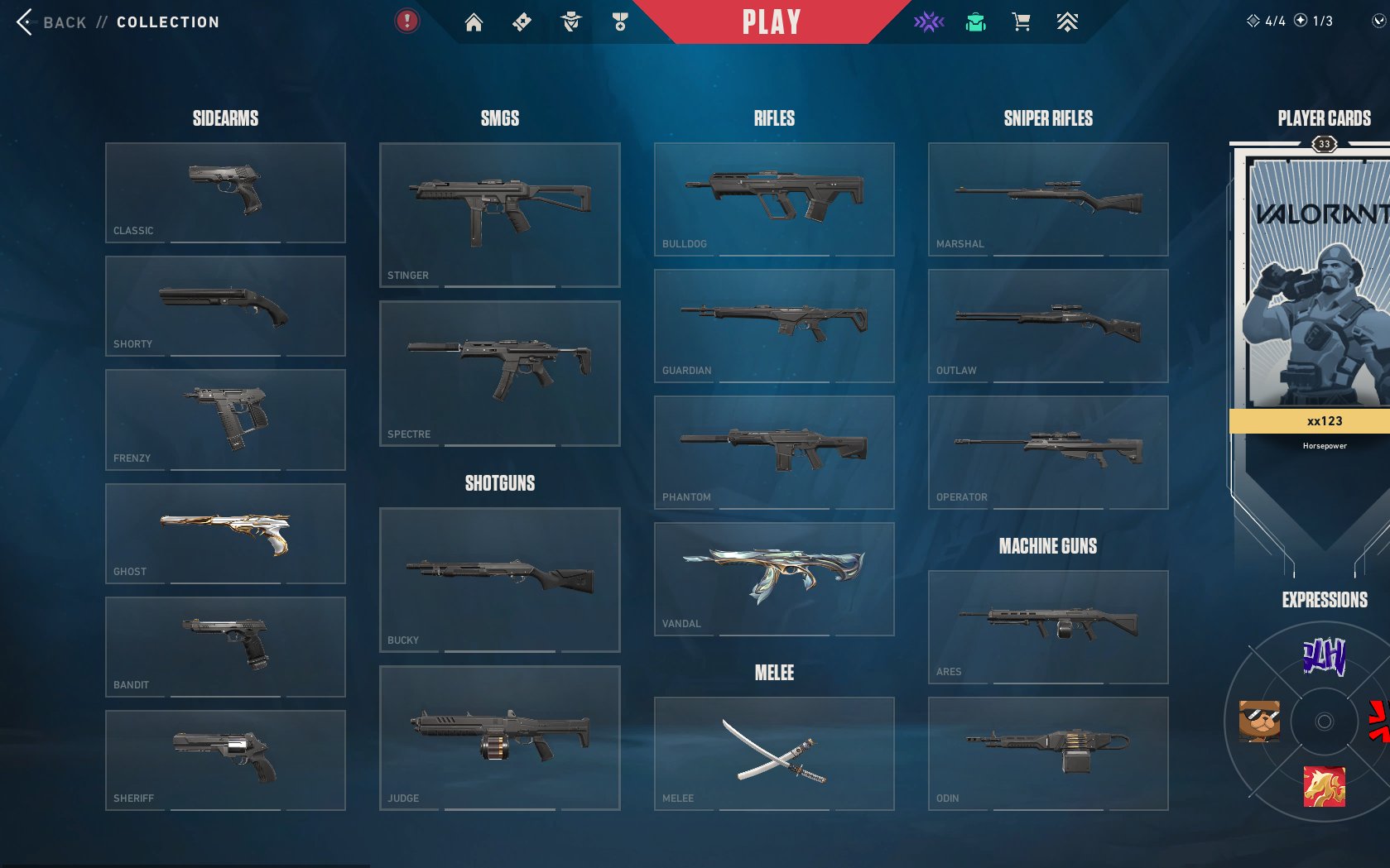 🔶【33 𝐋𝐕𝐋】🔶【11 AGENTS】🔶【FULL ACCESS】🔶【INCLUDES KNIVES AND OTHER SKINS】, Sale, Immortal 1, Agents: 12, Skins: 5