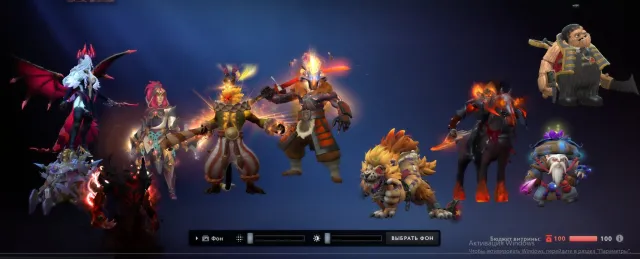 4 Arcana, 2 items for 20k rubles each, 3 personas, a lot of skins. Dota Plus. Team Spirit set, Sale, 1761 MMR, 3111 honor, 3111 politeness, 457 matches, 620 hours
