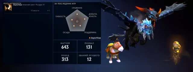 🤍AUTO-DELIVERY 24/7🤍233 ITEMS🤍IMMORTAL ON VIVER, LUNA AND OGRE🌷TROPHY 40, Sale, 2174 MMR, 7205 Honesty, 7205 Politeness, 643 matches, 1718 hours